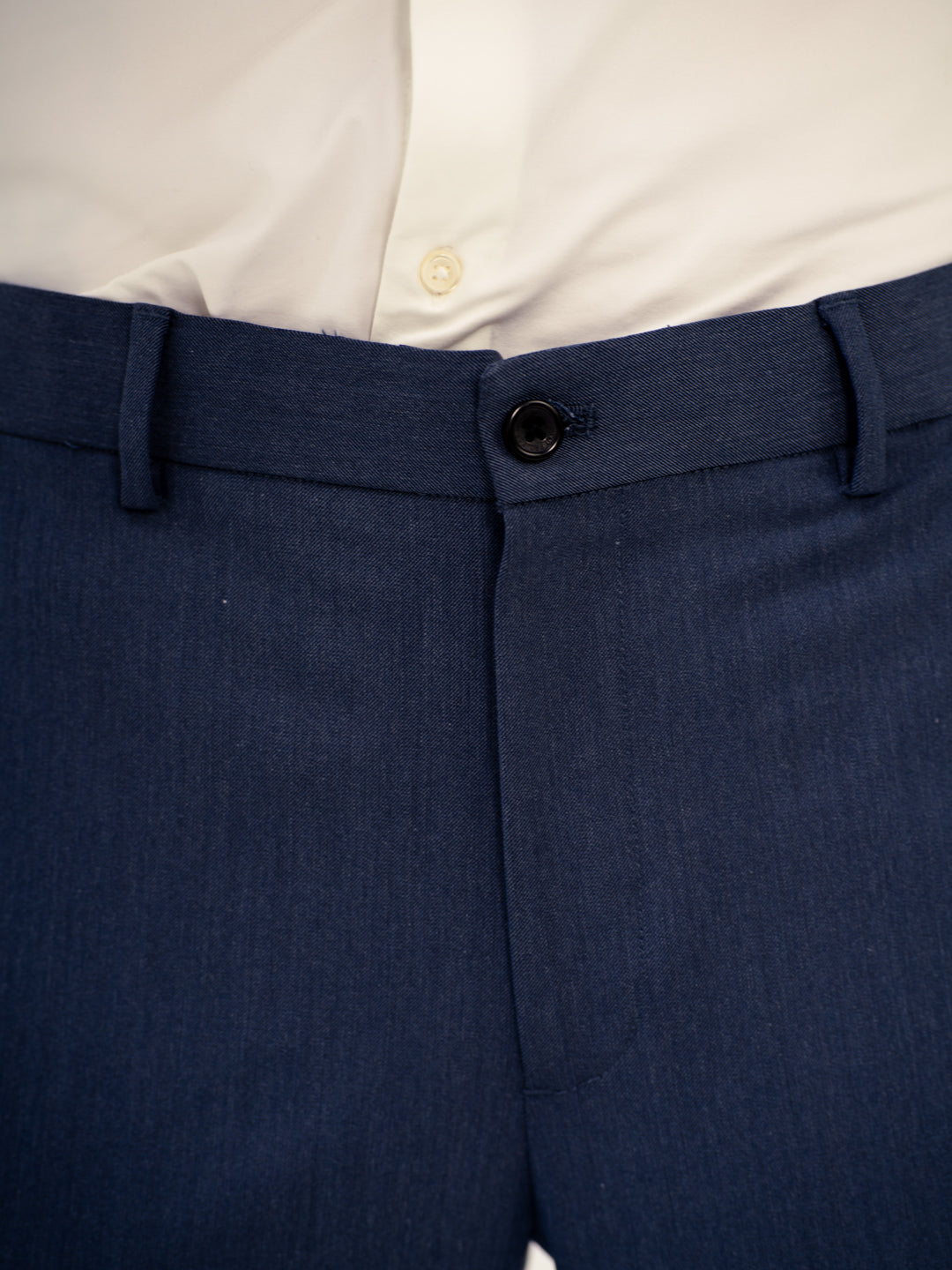 Canyon Blue Twill Luxury Stretch Pants