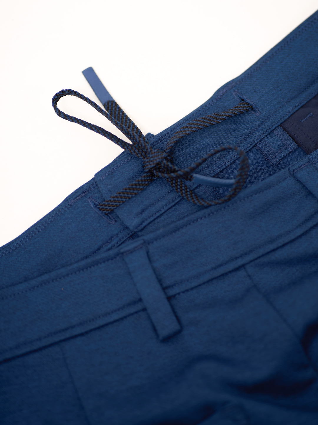 Lake Navy Relaxed Fit Pintuck Pants