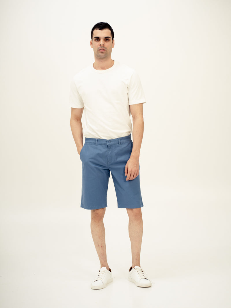 Freeda Blue Chino Shorts