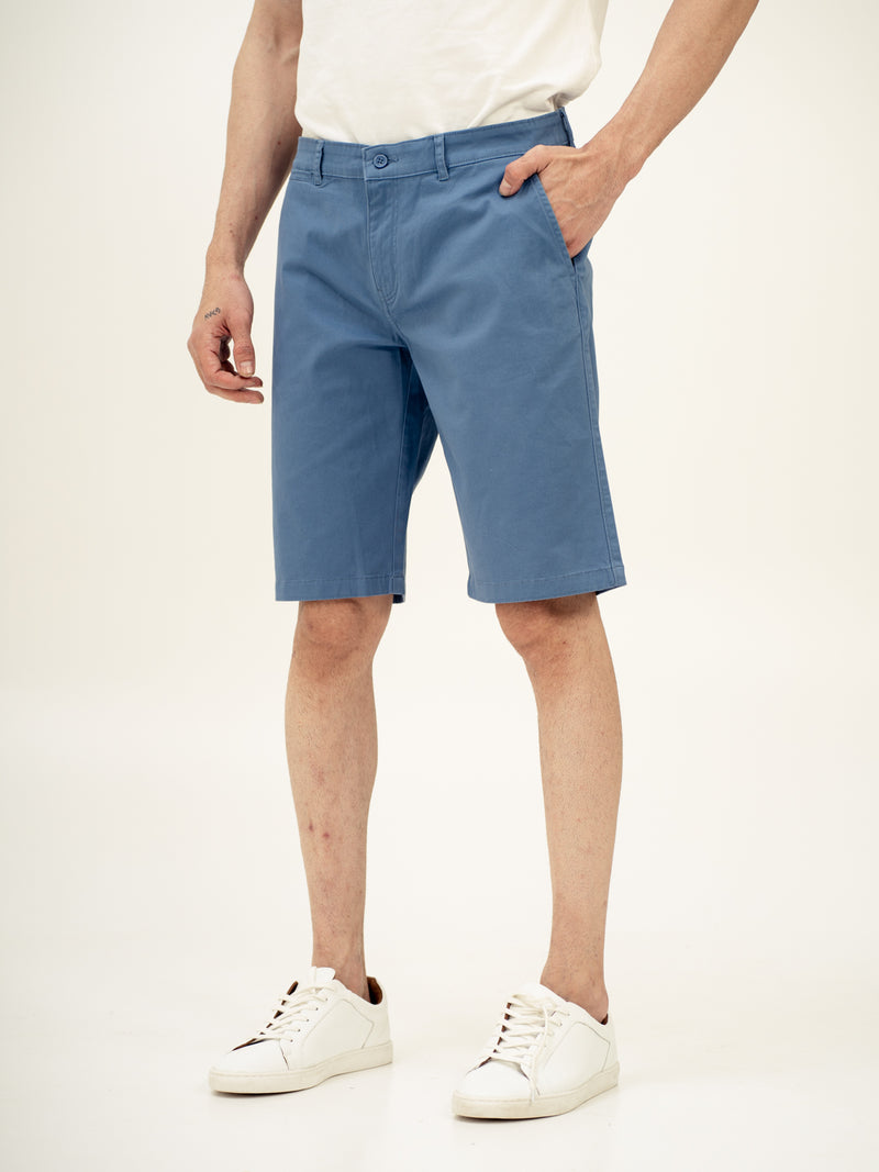 Freeda Blue Chino Shorts