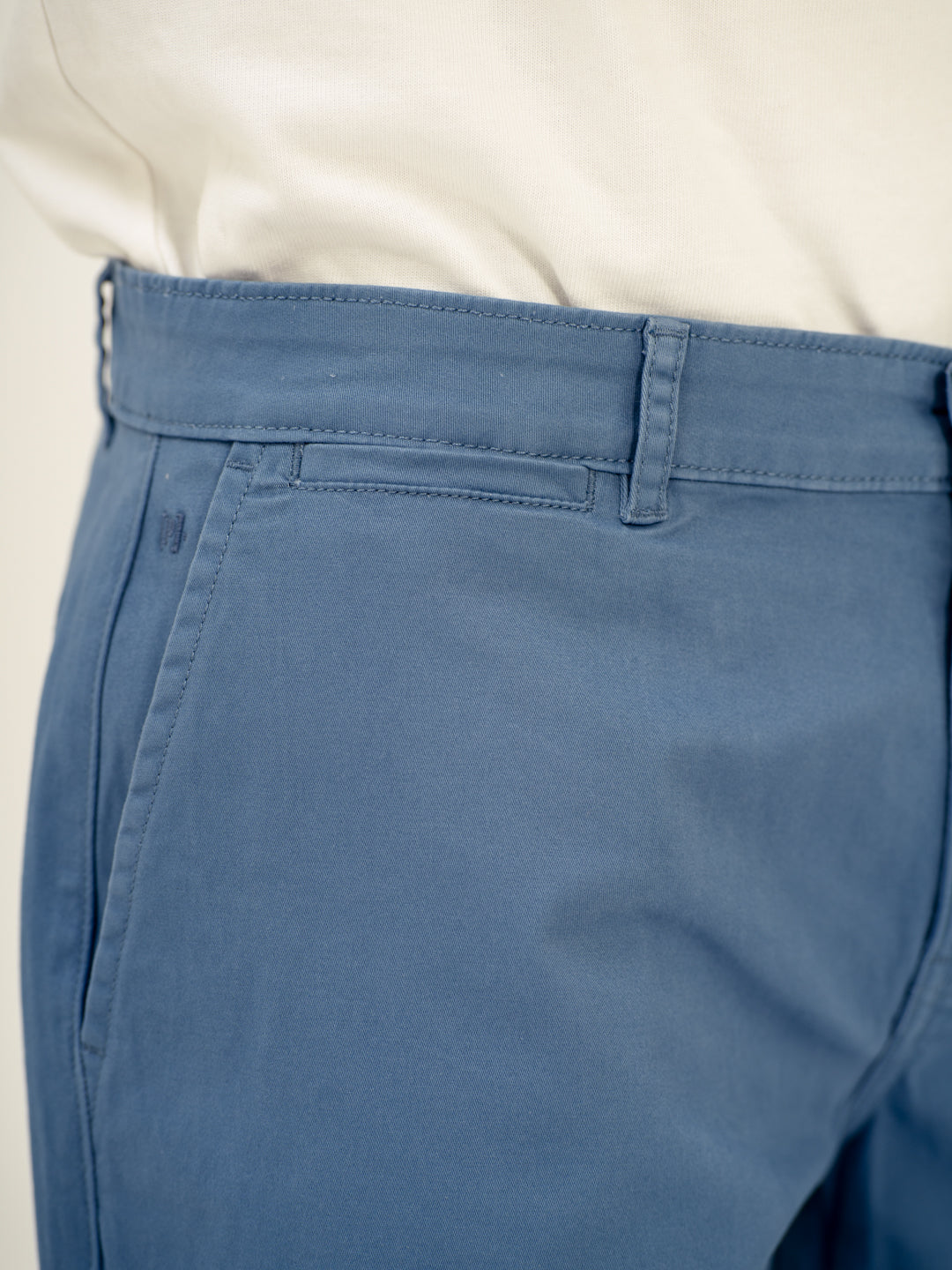 Freeda Blue Chino Shorts