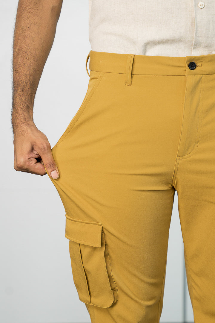 Yellow Cargo Pants