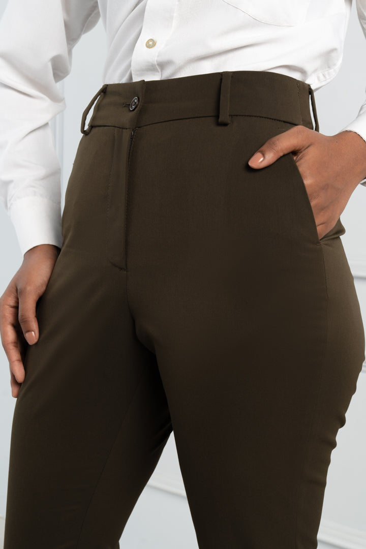 Olive All Weather Essential Stretch Pants