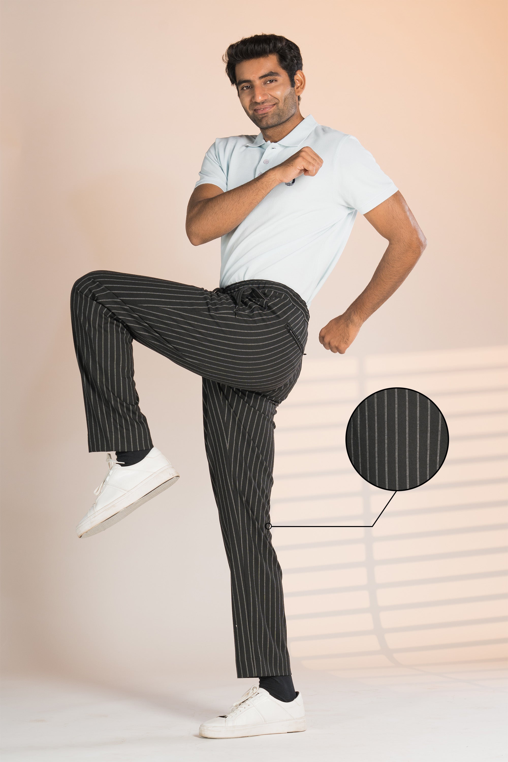 Buy Black Trousers & Pants for Men by Buda Jeans Co Online | Ajio.com
