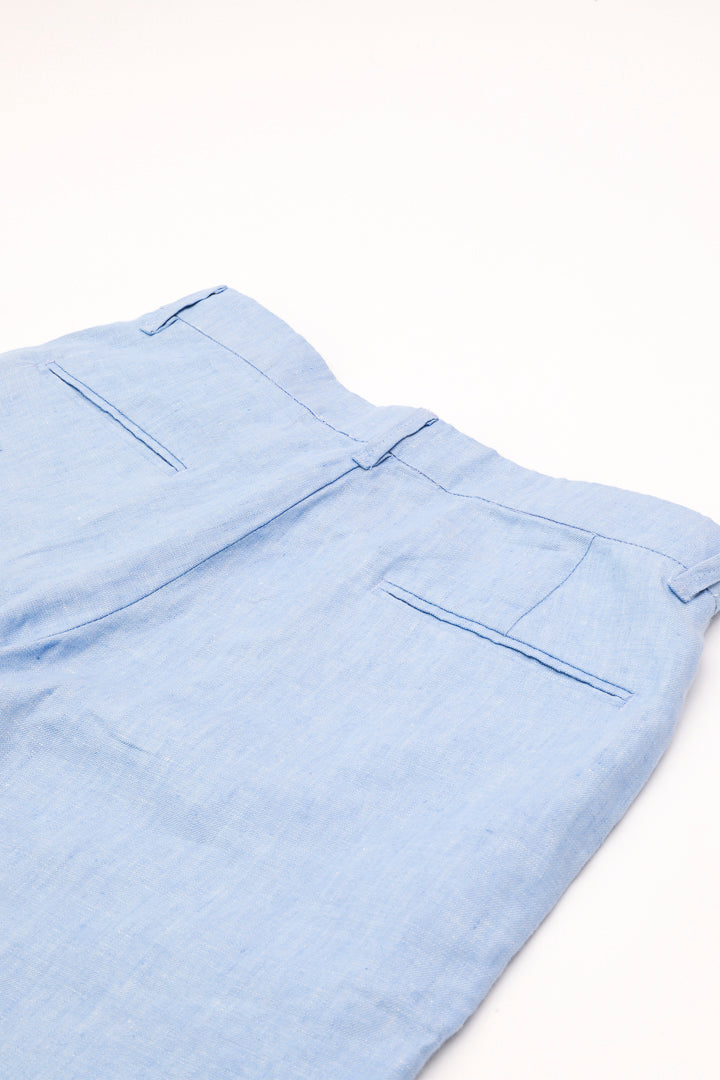 maldives 100 percent linen shorts