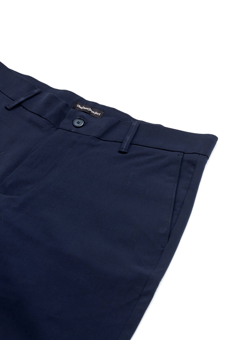 eco navy chino shorts men