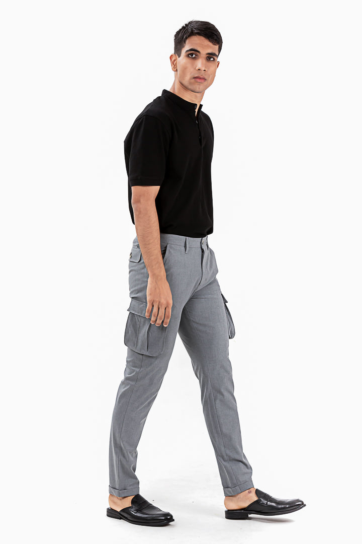 dark grey cargo pants