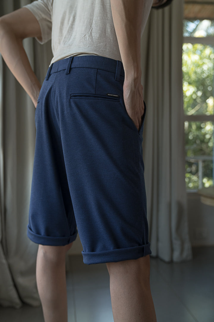 Insignia Blue Power-Stretch Chino Shorts
