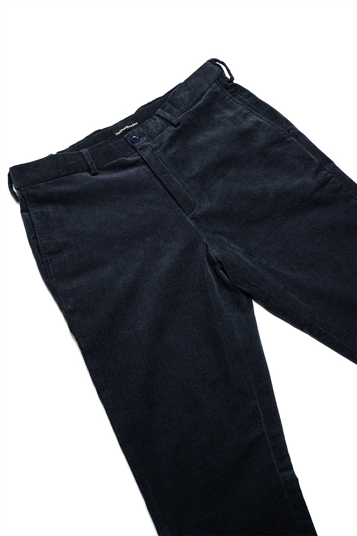 Buy Marks  Spencer Men Navy Blue Regular Fit Solid Corduroy Trousers   Trousers for Men 7697901  Myntra