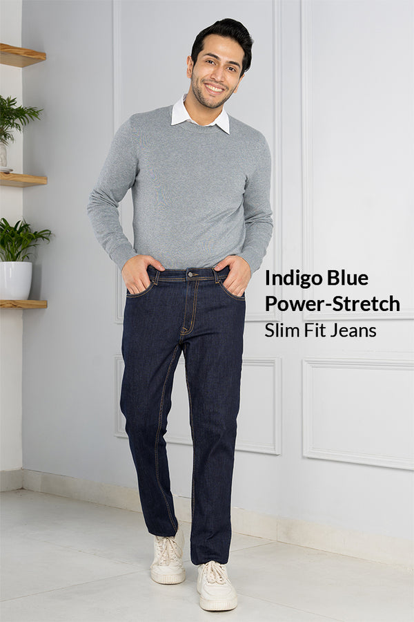 Power-Stretch Slim Fit Jeans Bundle of 3