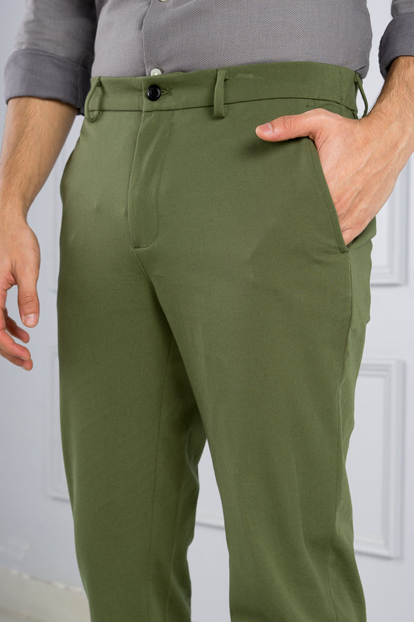 Green Chinos for Men