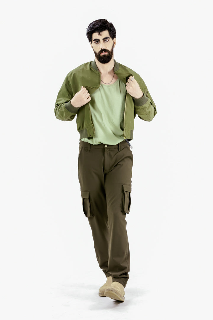 Buy Army Olive Green Cargo Pants For Men Online In India