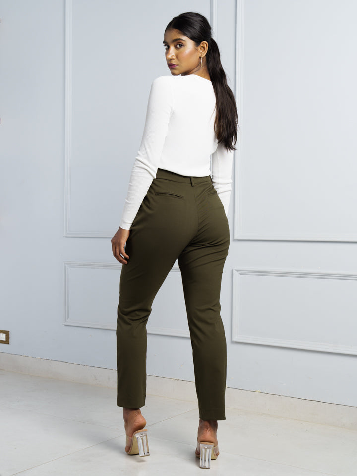 Olive Pants for Women