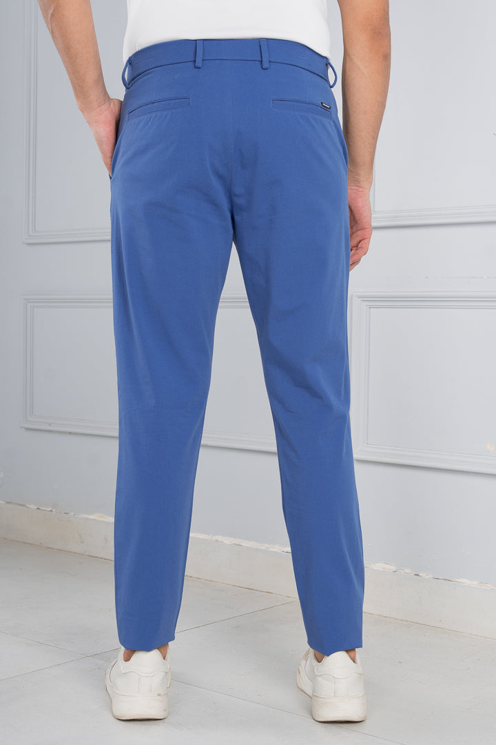 airforce blue stretch chinos