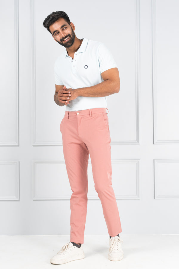 pink trousers for men