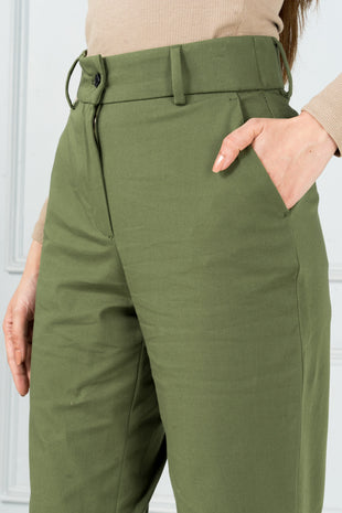 herb olive stretch chinos 